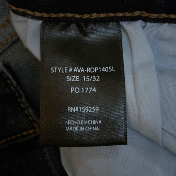 Denim by Laura Bootcut Buttonfly Juniors Jeans. NWOT, Stretchy - Picture 3 of 7